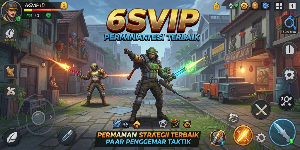 Gameplay menarik dan strategi mendebarkan dalam 6SVIP.