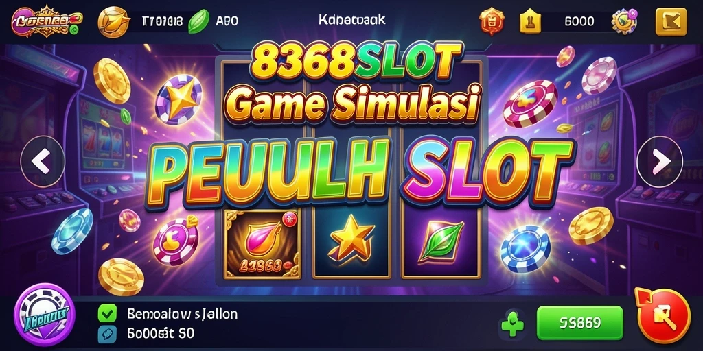 Screenshot gameplay 8368SLOT yang penuh warna dan menarik.