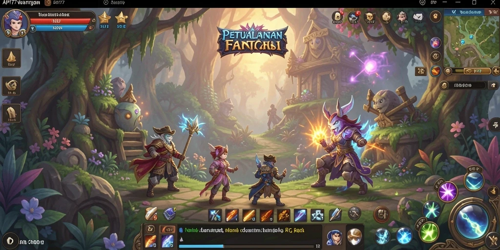Tangkapan layar menampilkan aksi pertarungan epik dalam <strong>API77</strong> yang memukau.