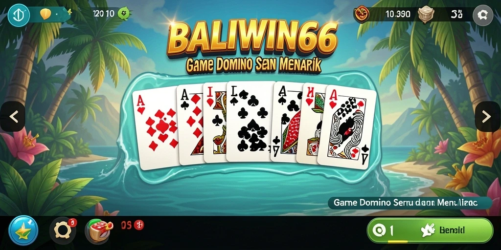 Gameplay Domino yang seru dan menarik di BALIWIN66.