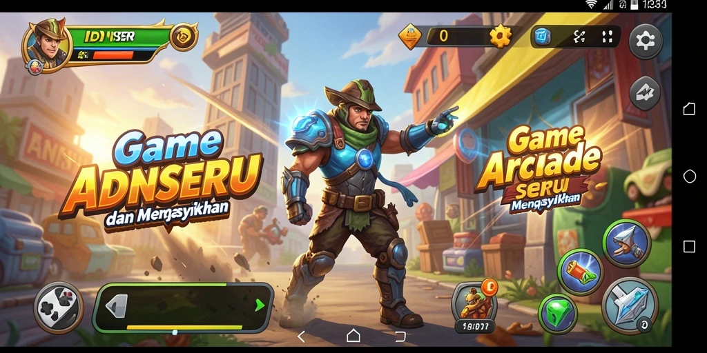 Screenshot gameplay seru di IDNSERU dengan aksi mengasyikkan.