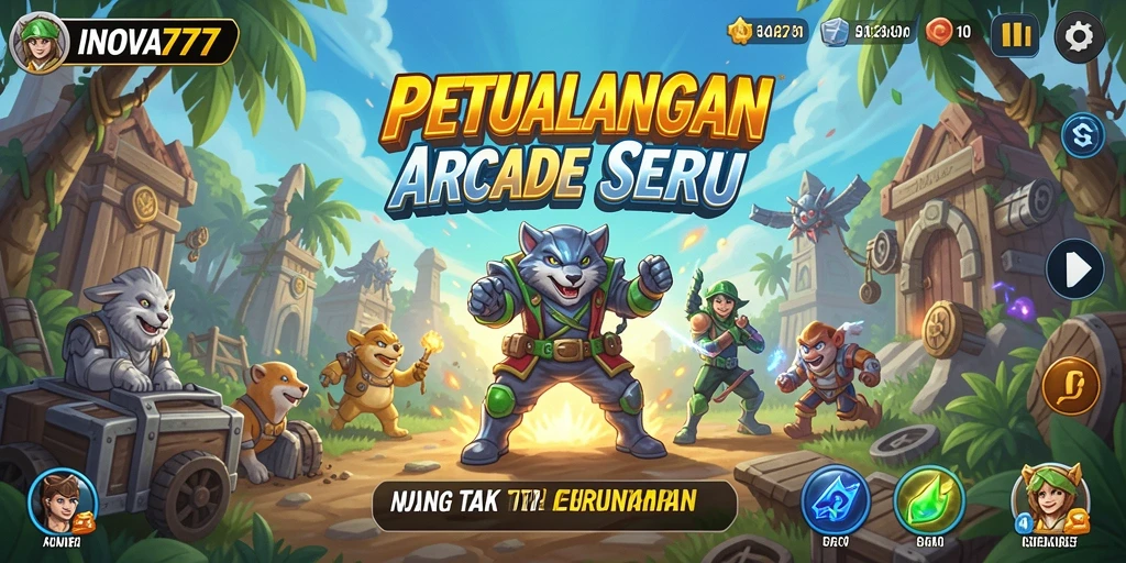 Tampilan gameplay menarik dari INOVA777 yang menampilkan aksi seru.