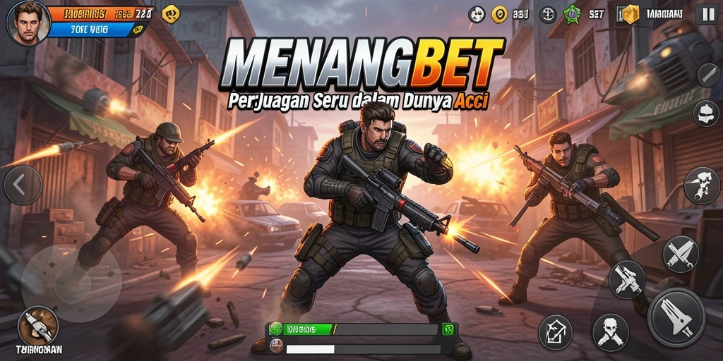 Tampilan mendebarkan dari gameplay MENANGBET yang penuh aksi.