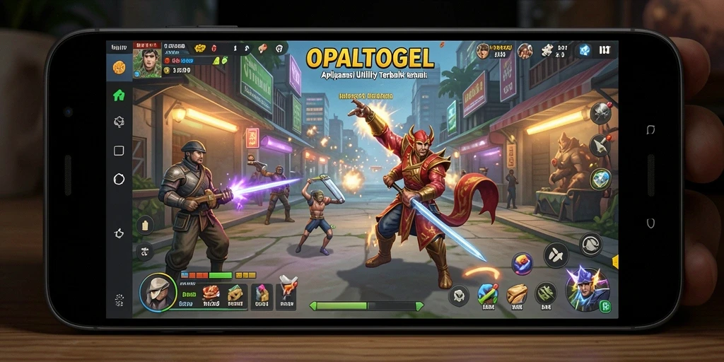 Screenshot OPALTOGEL menampilkan fitur manajemen tugas yang efisien.