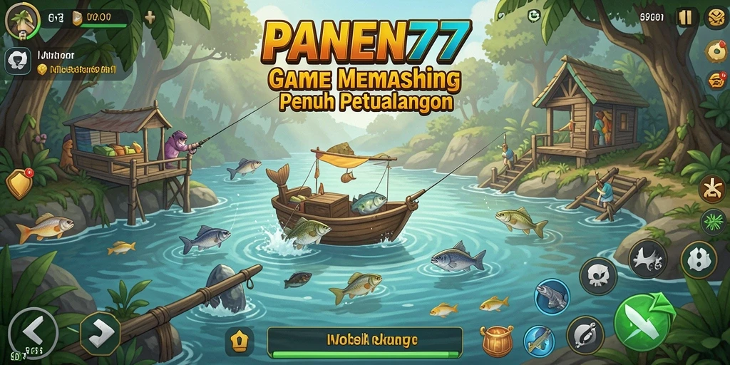 Tangkapan besar menanti di <strong>PANEN77</strong>! Nikmati gameplay memancing yang seru.