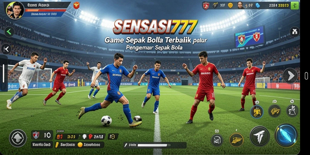 Gameplay SENSASI777 yang menegangkan di lapangan sepak bola.