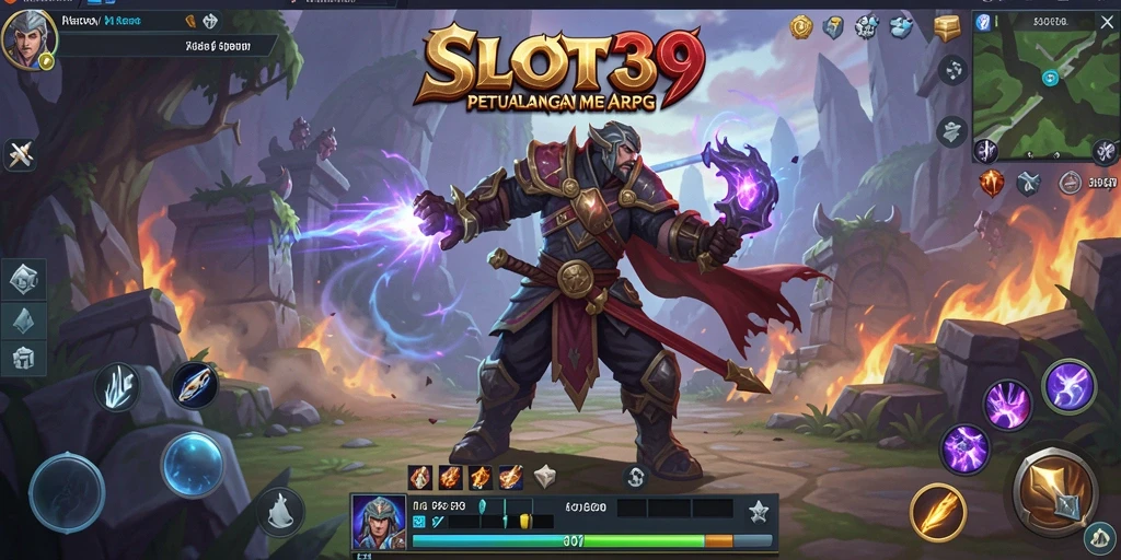 Gameplay seru di SLOT39 dengan pertarungan dan petualangan yang mendebarkan.
